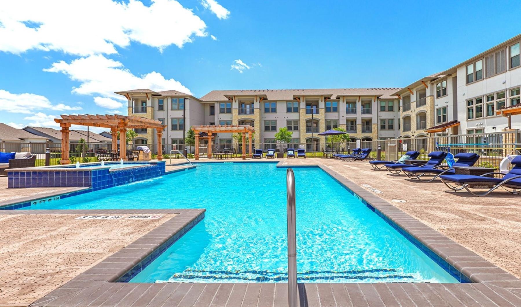 outdoor swimming pool